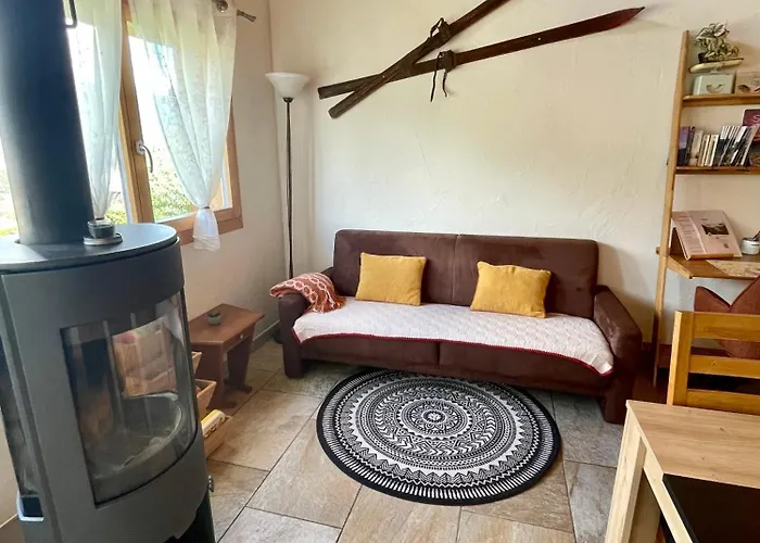 Charmante Maisonnette Avec Vue Sur Les Montagnes Chalet